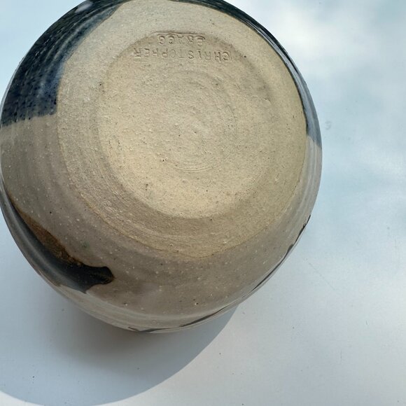 #7772 DUCK HEAD GRAVY SERVER CHRISTOPHER BRAGG POTTERY DUCK - Picture 4 of 7